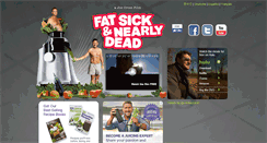 Desktop Screenshot of fatsickandnearlydead.com
